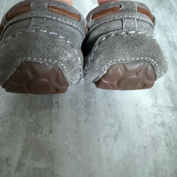 UGG Dakota Shearling Wool Moccasin Slippers Cozy Gray Size 8 - Picture 9 of 11